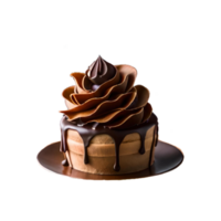 chocolate pastel generativo con ai png