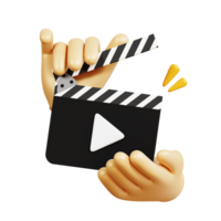 filme cinema 3d ícone png