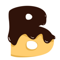 fusion Chocolat alphabet biscuits png