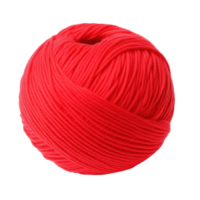 pelota de hilo. para tejido de punto aislado png