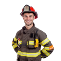 Man fire fighter png