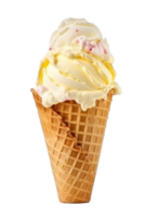 Ice cream cone isolated png