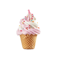 Ice cream cone isolated png