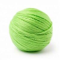 Ball  of  thread. for knitting isolated photo