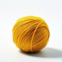 Ball  of  thread. for knitting isolated photo