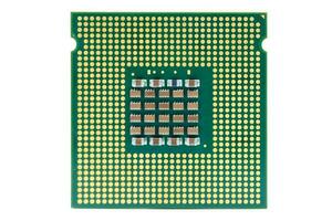 CPU, central processor unit, isolated photo