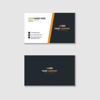 Minimal Modern Company Business Card Template Vector