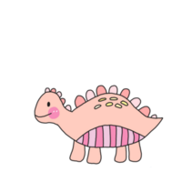 carino dinosauro personaggio png