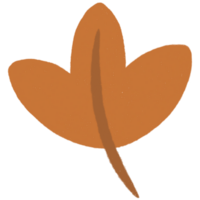 l'automne feuille dans Couleur png