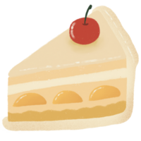 un pedazo de la torta png