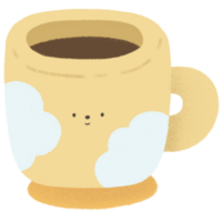 kop koffie png