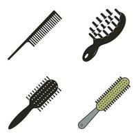 Comb icon vector