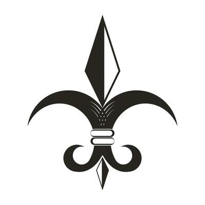 fleur de lis icon vector