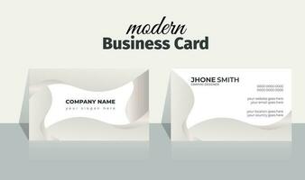 Clean and simple corporate modern multipurpose wavy gradient shape  vector creative curvy business card design templet, Advertisement colourful Visiting Brand Identity social promotion Business card.