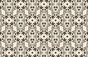 flat ornament line pattern design vector