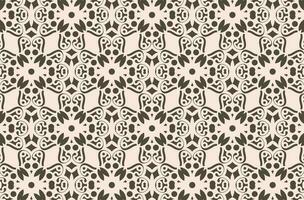 flat ornament line pattern design vector