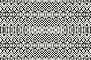 flat ornament line pattern design vector