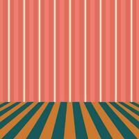 Red and oragnge vertical stripes seamless pattern lines.  suitable for fashion textiles, graphics vector