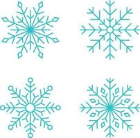 Snowflake icon element. snowflakes icon vector for design decoration. Vector illustration