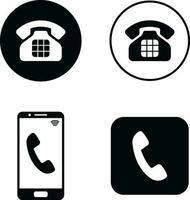 Simple Phone Icon. Telephone icon symbol isolated. call icon.Vector illustration. vector