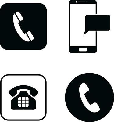 Simple Phone Icon. Telephone icon symbol isolated. call icon.Vector illustration.