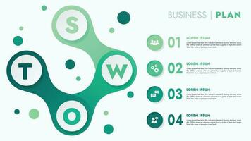 infografía modelo para presentaciones y caracteristicas datos visualización incluye un proceso gráfico con diagramas, pasos, opciones el concepto para márketing mediante ilustraciones para conducir a éxito. vector