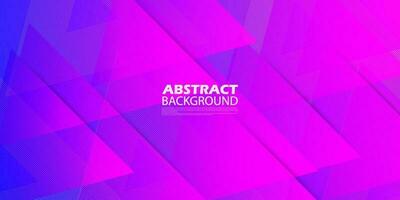 Colorful triangle abstract geometric background with gradient color purple,blue and pink combination soft color on background. Eps10 vector