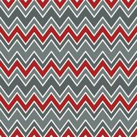 Abstract seamless pattern with zigzag lines forming geometric ornament in gray colors. chevron pattern vector