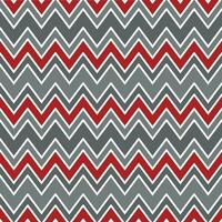 Abstract seamless pattern with zigzag lines forming geometric ornament in gray colors. chevron pattern vector