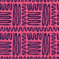 Snake pattern. Halloween Gothic pattern with magical snakes. vector