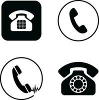 Simple Phone Icon. Telephone icon symbol isolated. call icon.Vector illustration. vector