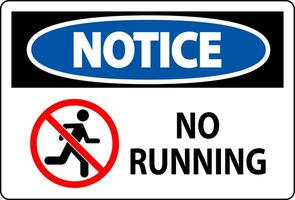 Prohibition Sign, No Running Symbol vector