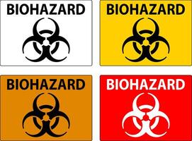 Biohazard Sign, Biohazard with Symbol vector