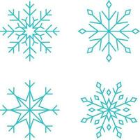 Snowflake icon element. snowflakes icon vector for design decoration. Vector illustration