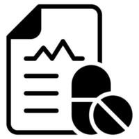 Medical Report Icon vector