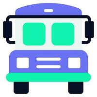 School Bus Icon Illustration vector