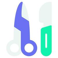 Surgical Scissors Icon vector