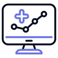 Medical Chart Icon vector