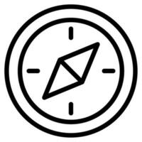 Compass Icon Illustration vector