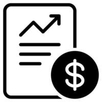 Financial Chart Icons vector