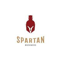 Spartan Icon Logo Design Template vector