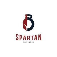 Spartan Fitness Icon Logo Design Template vector