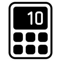 Calculator Icons Illustration vector