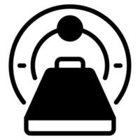 MRI Machine Icon vector