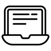 Laptop Icon Illustration vector