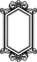 ornament pattern frame line art vector