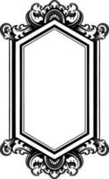 ornament pattern frame line art vector