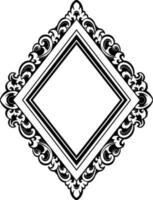 ornament pattern frame line art vector
