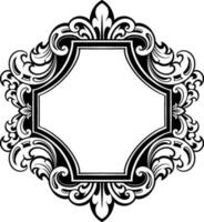 ornament pattern frame line art vector