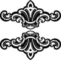 ornament pattern frame line art vector